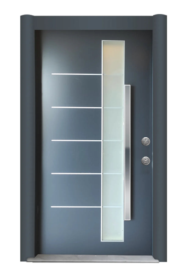 Thermomax Series Steel Door Paris-Anthracite Grey TRM 102