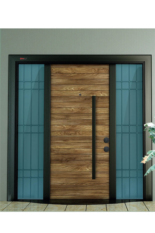 Wooden Series Steel Door Noble Natural Wood WDN 100